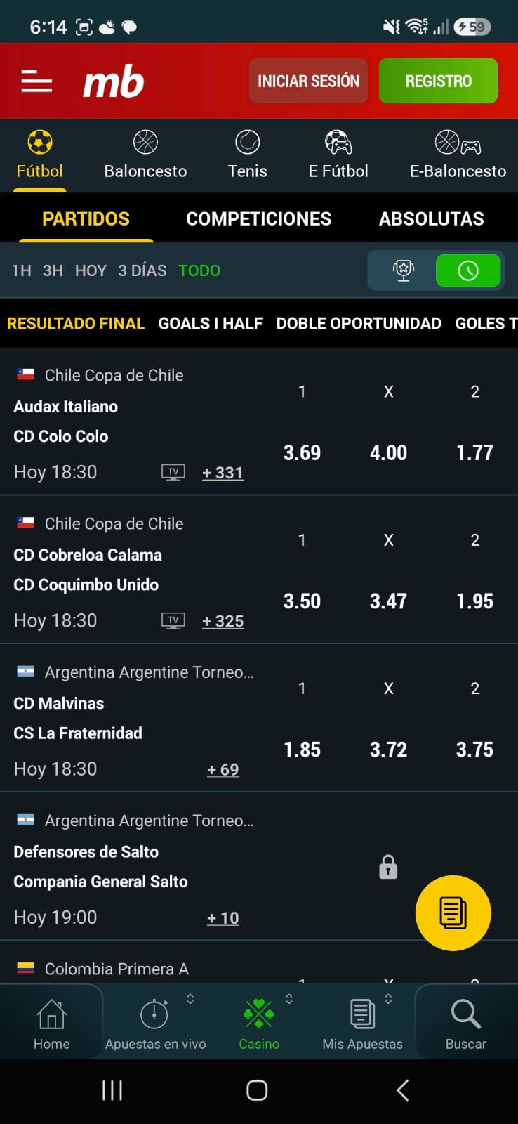 meridianbet deportes