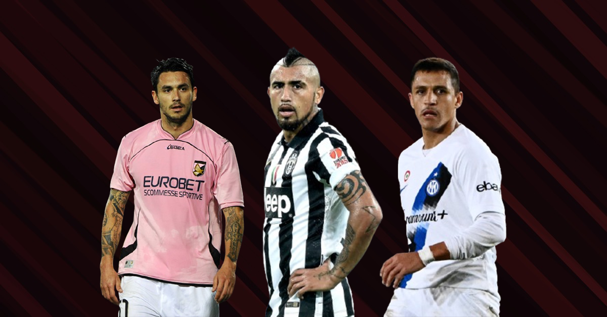 Jugadores chilenos en la Serie A: estadísticas completas desde Jorge Toro hasta la Generación Dorada