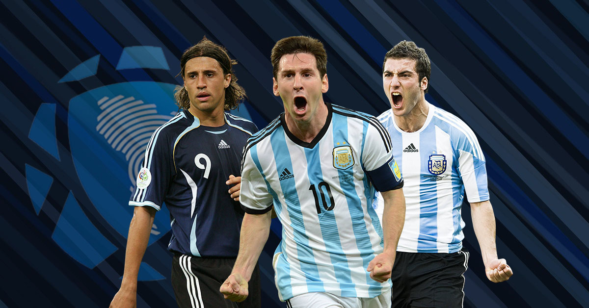 Máximos goleadores de Argentina en eliminatorias: de Messi a Batistuta
