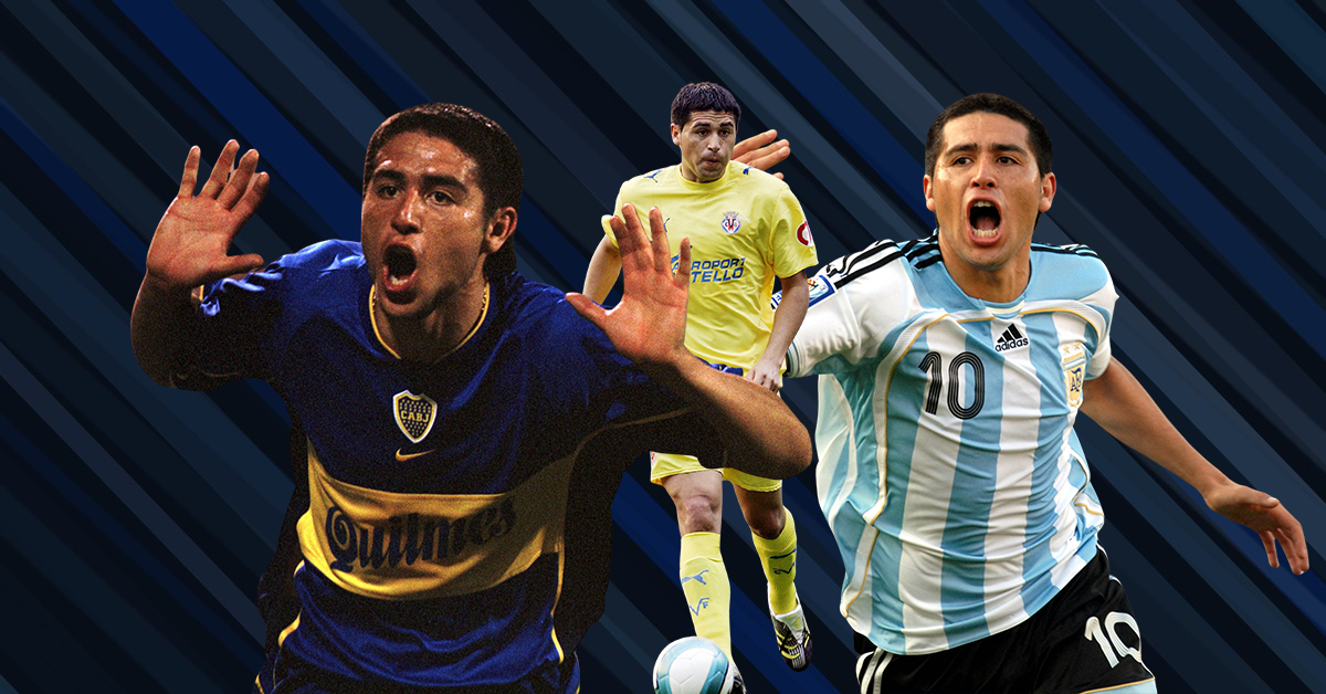 Los 165 goles de Riquelme desglosados: Boca Juniors, Villarreal, Barcelona y la Selección Argentina