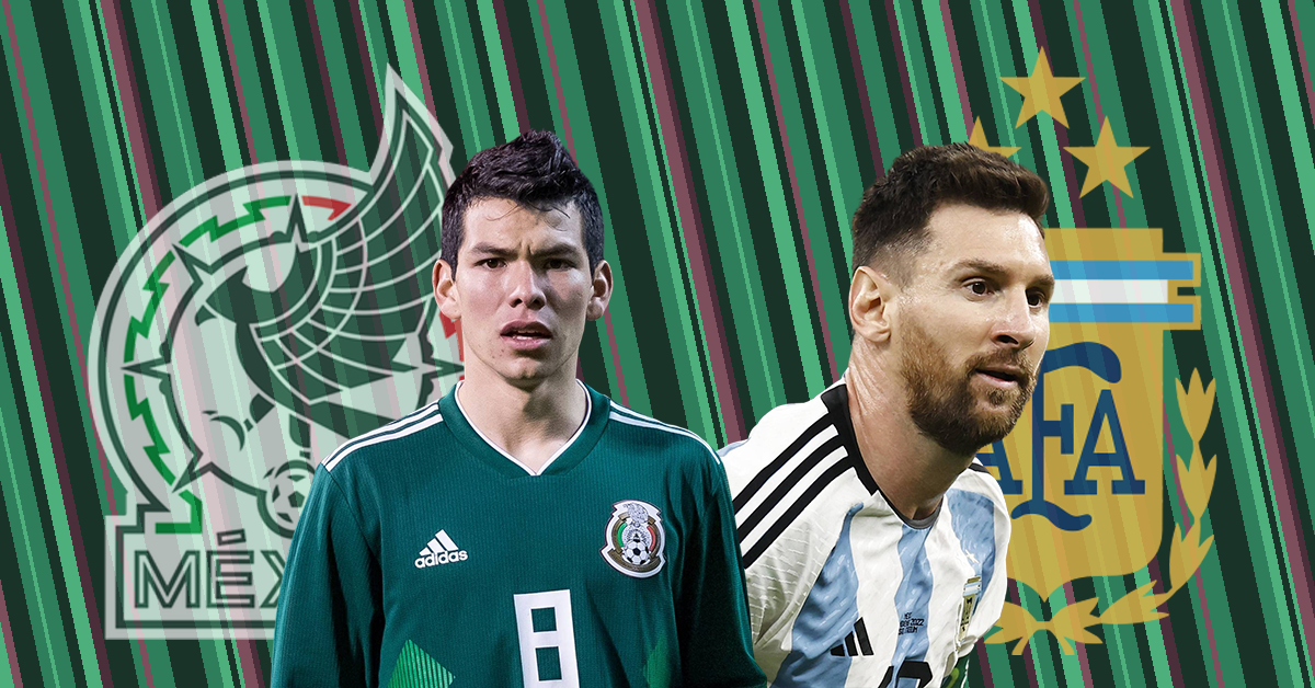 ¿Cuántos partidos han jugado México y Argentina? Historial completo